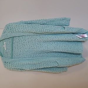 Sz med. ONLY cardigan in mint green.